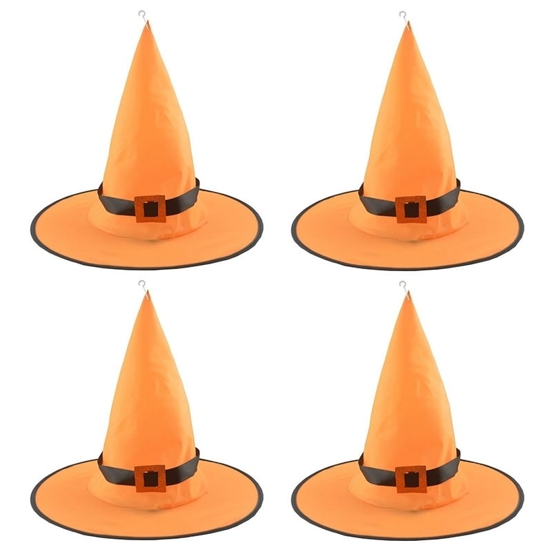 Halloween Witch Hat with LED Light Decor Party Costume Cosplay Props 0048