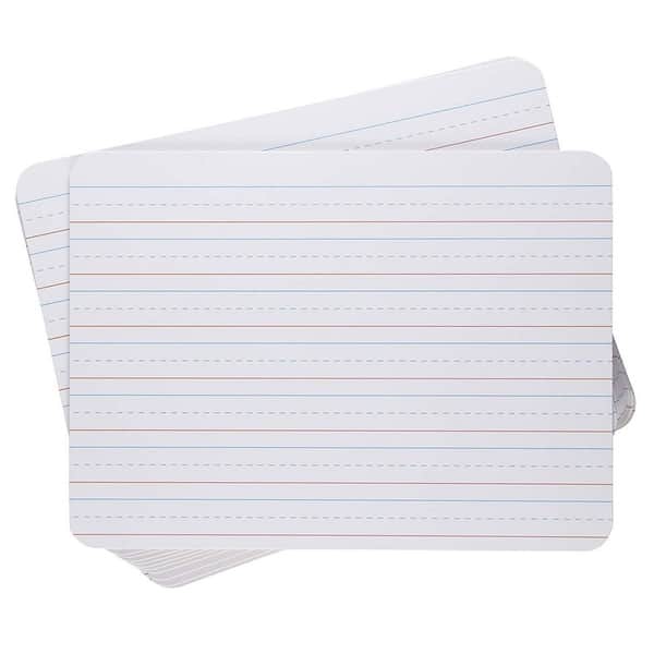 White Dry Erase Lapboards - 12-Pack Double Sided Plain and Lined Lap Board  - On Sale - Bed Bath & Beyond - 29824976
