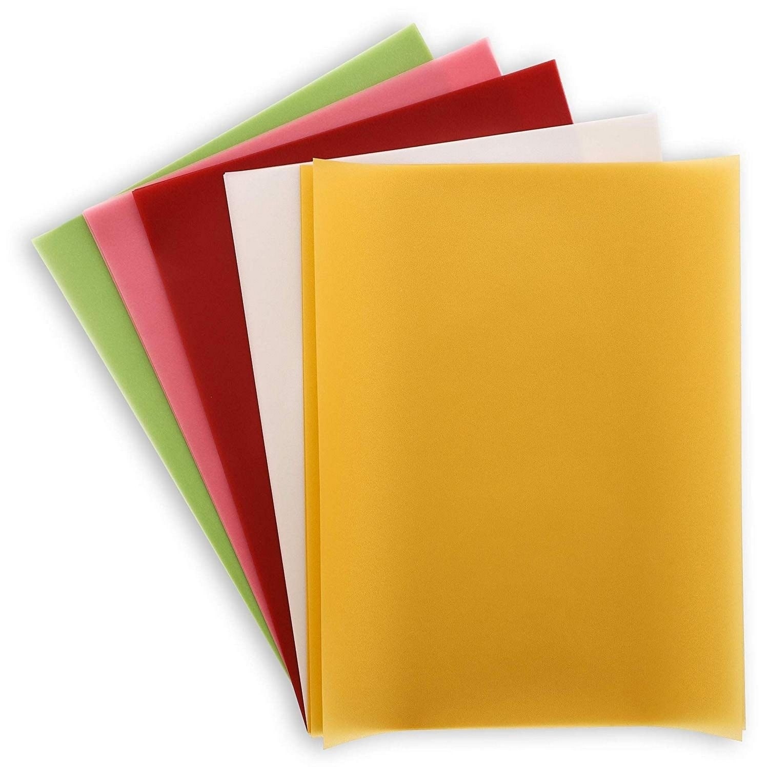 50-Sheets Assorted Vellum Paper for Card Making and Scrapbook, 5 Colors, used for sale  