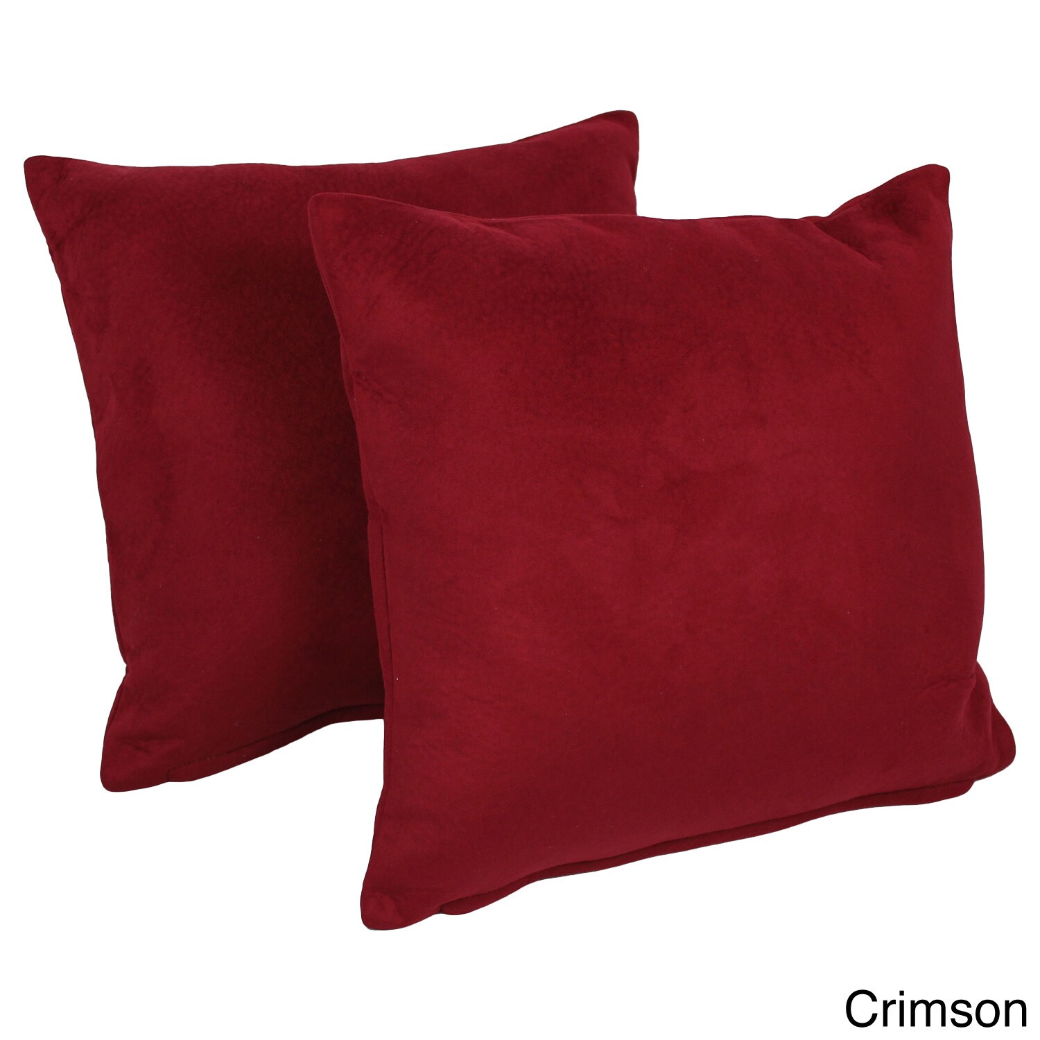 Blazing Needles Patterned Faux Suede Accent Pillows Set Of Ebay