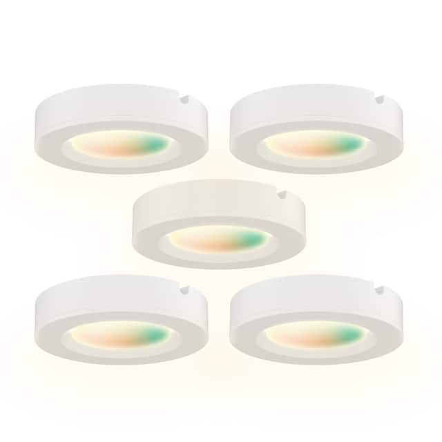 DALS Lighting Wifi Smart Led Puck Light Overstock 29826319