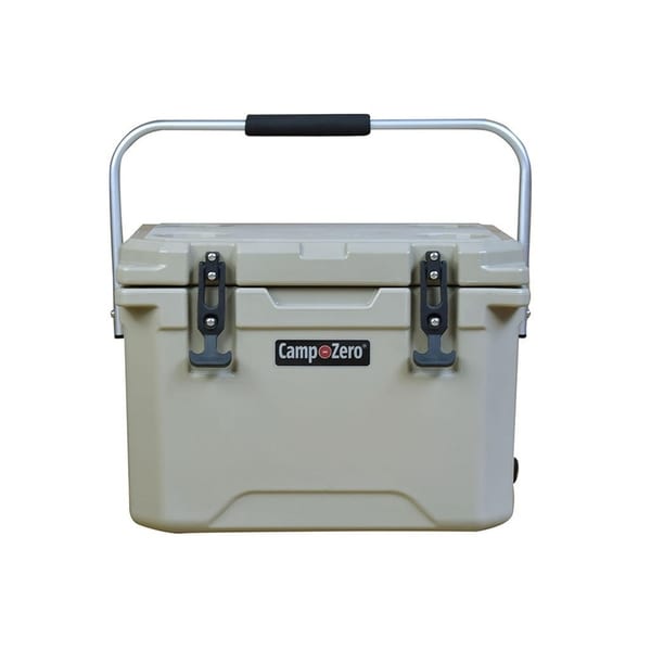 Camp-Zero 21 Quart, 20 Liter Premium Cooler / Beige. Opens flyout.