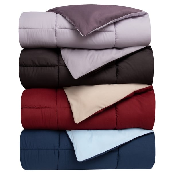 Reversible Down Alternative Comforter. Opens flyout.