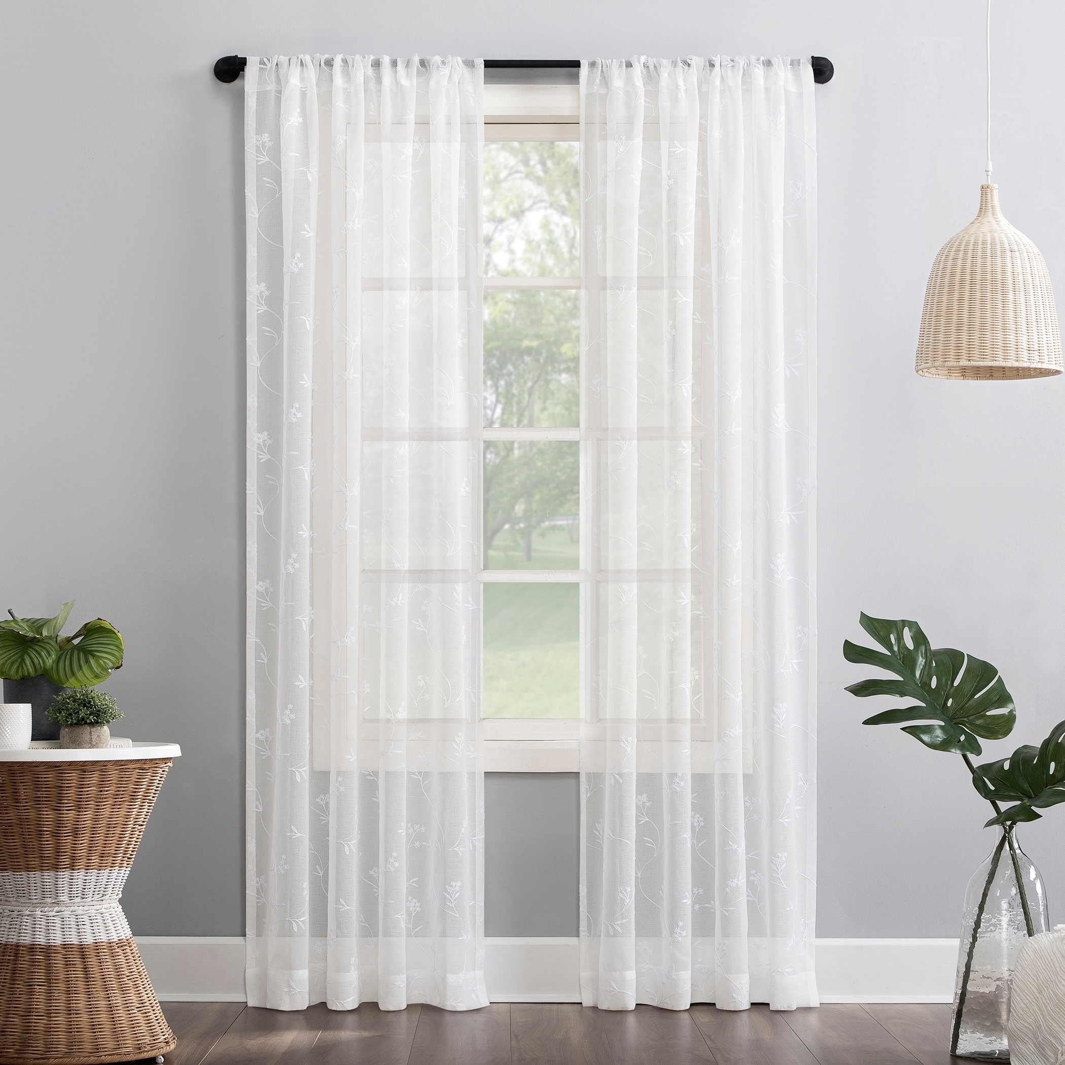 Rod Pocket, Sheer Curtains - Bed Bath & Beyond