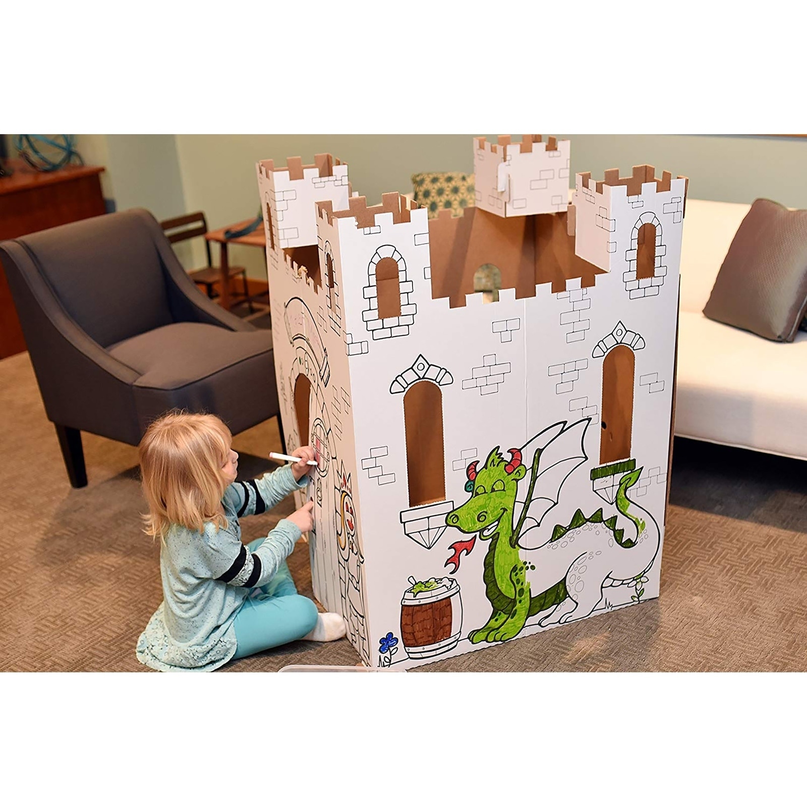 Featured image of post Castle Cardboard Playhouse