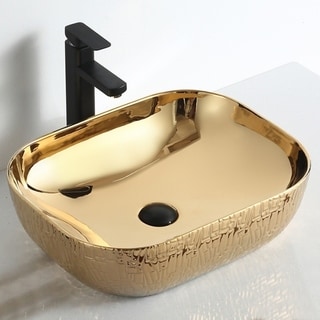Thena "Imperial Jewel Collection" Golden Vessel Sink
