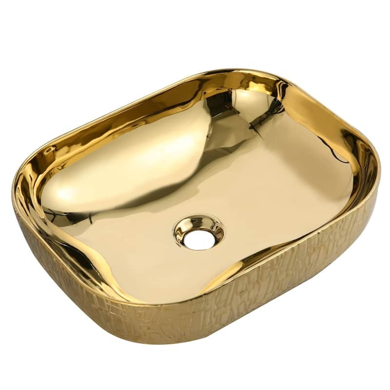 Thena "Imperial Jewel Collection" Golden Vessel Sink