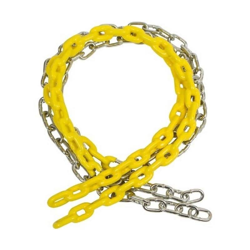 Heavy Duty Swing Seat Set Swings Slides Gyms Outdoor Green/yellow - N/A