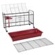 preview thumbnail 4 of 3, PawHut 42" Metal Wire Small Animal Pet Cage with Wheels