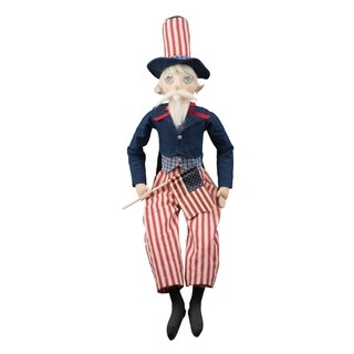 Uncle Sammy Patriotic Joe Spencer Gathered Traditions Art Doll
