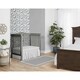 preview thumbnail 2 of 2, Dream On Me, Naples 4-in-1 Convertible Mini Crib, Cool Grey