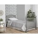 preview thumbnail 3 of 2, Dream On Me, Naples 4-in-1 Convertible Mini Crib, Cool Grey