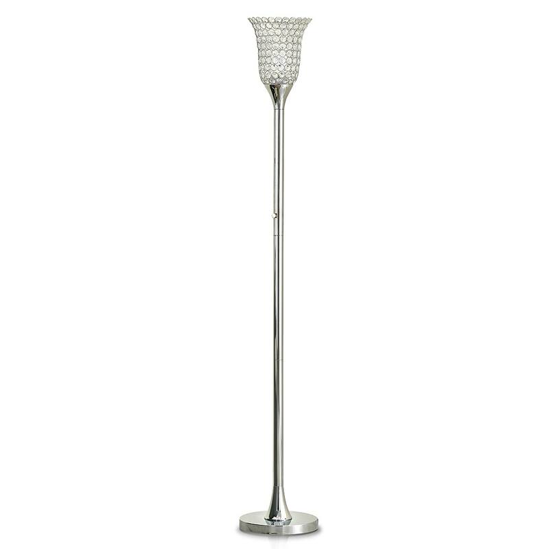 Silver Orchid Pica 72-inch Dimmable Floor Lamp - 72"H - Polished Chrome