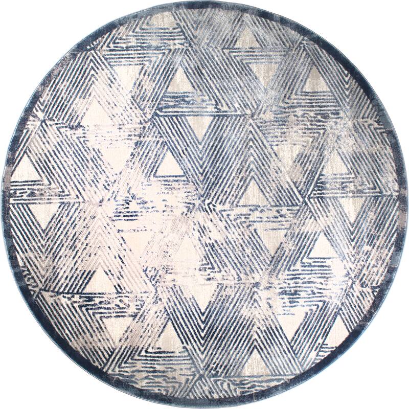 Nicole Miller Modern Geometric Area Rug