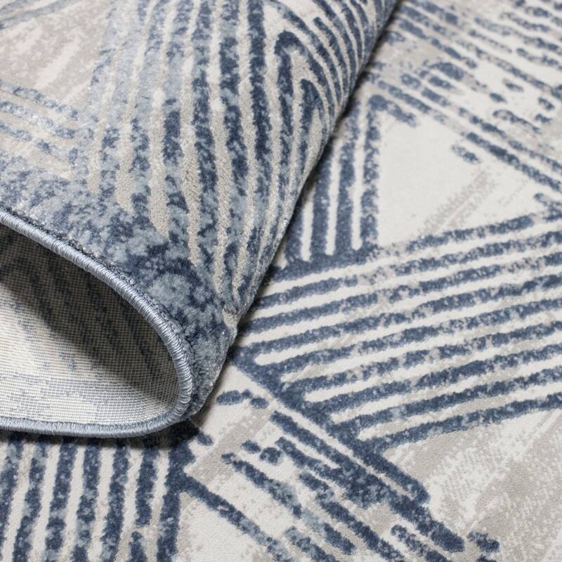 Nicole Miller Modern Geometric Area Rug