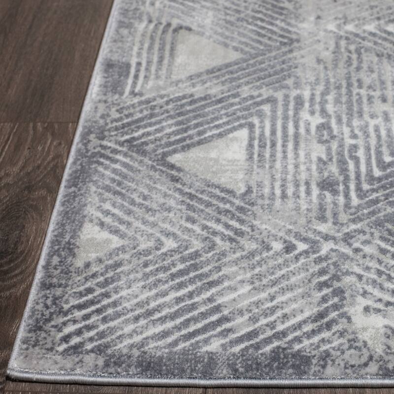 Nicole Miller Modern Geometric Area Rug