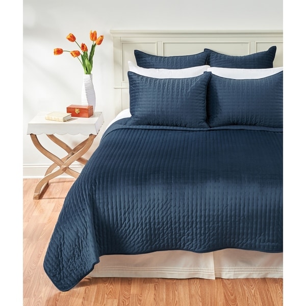 blue velvet duvet set