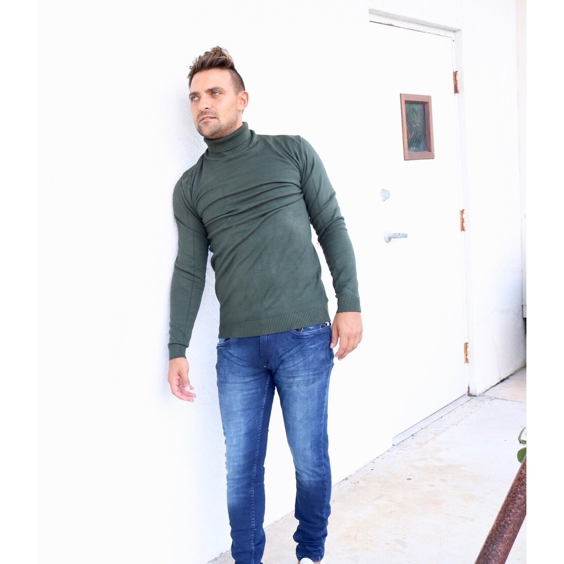 xray turtleneck pullover sweater