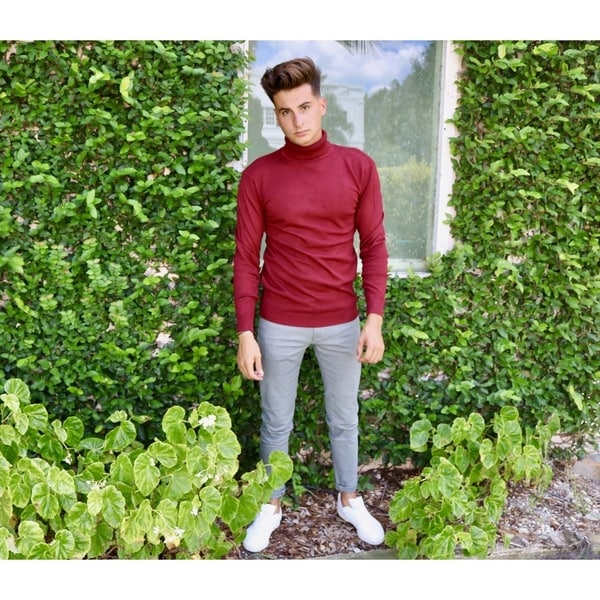 men's dressy turtleneck