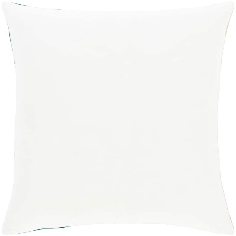 Artistic Weavers Lena Modern Hand-Embroidered 18-in Poly or Feather Down Throw Pillow