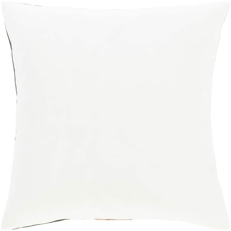 Artistic Weavers Lena Modern Hand-Embroidered 18-in Poly or Feather Down Throw Pillow