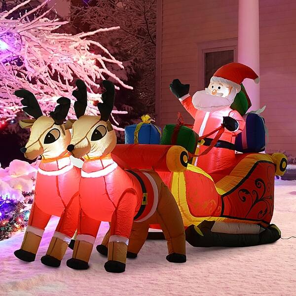 Shop 7 L Christmas Holiday Yard Inflatable Outdoor Light Up Led