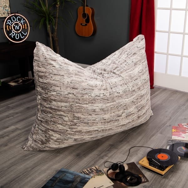 Saxx 5' Faux Fur Bean Bag