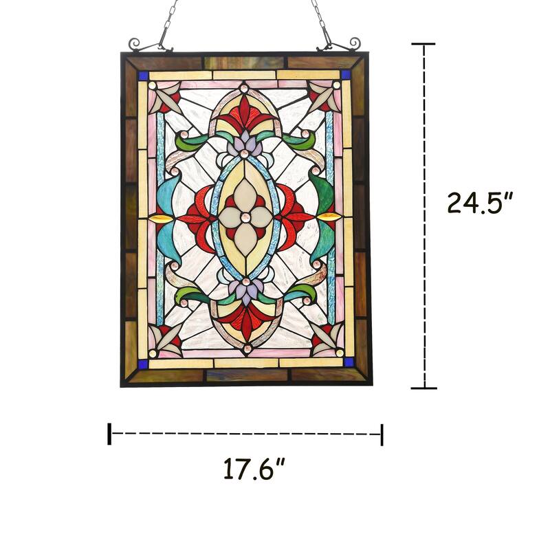 Gracewood Hollow Yengo 222-piece Victorian Window Panel Suncatcher