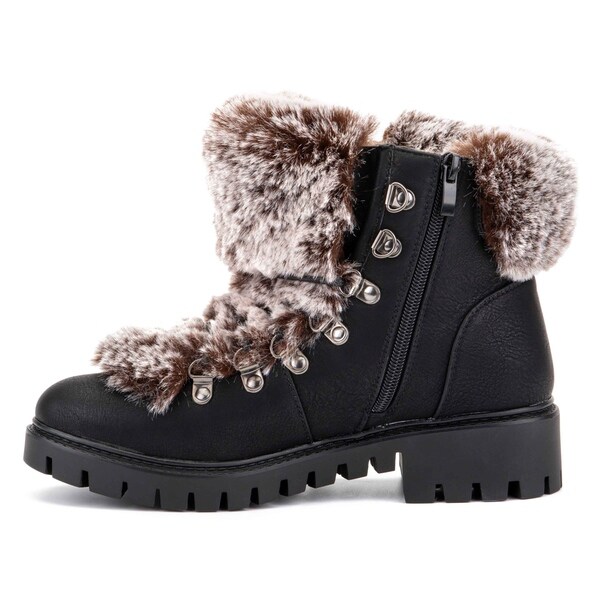 fur work boots