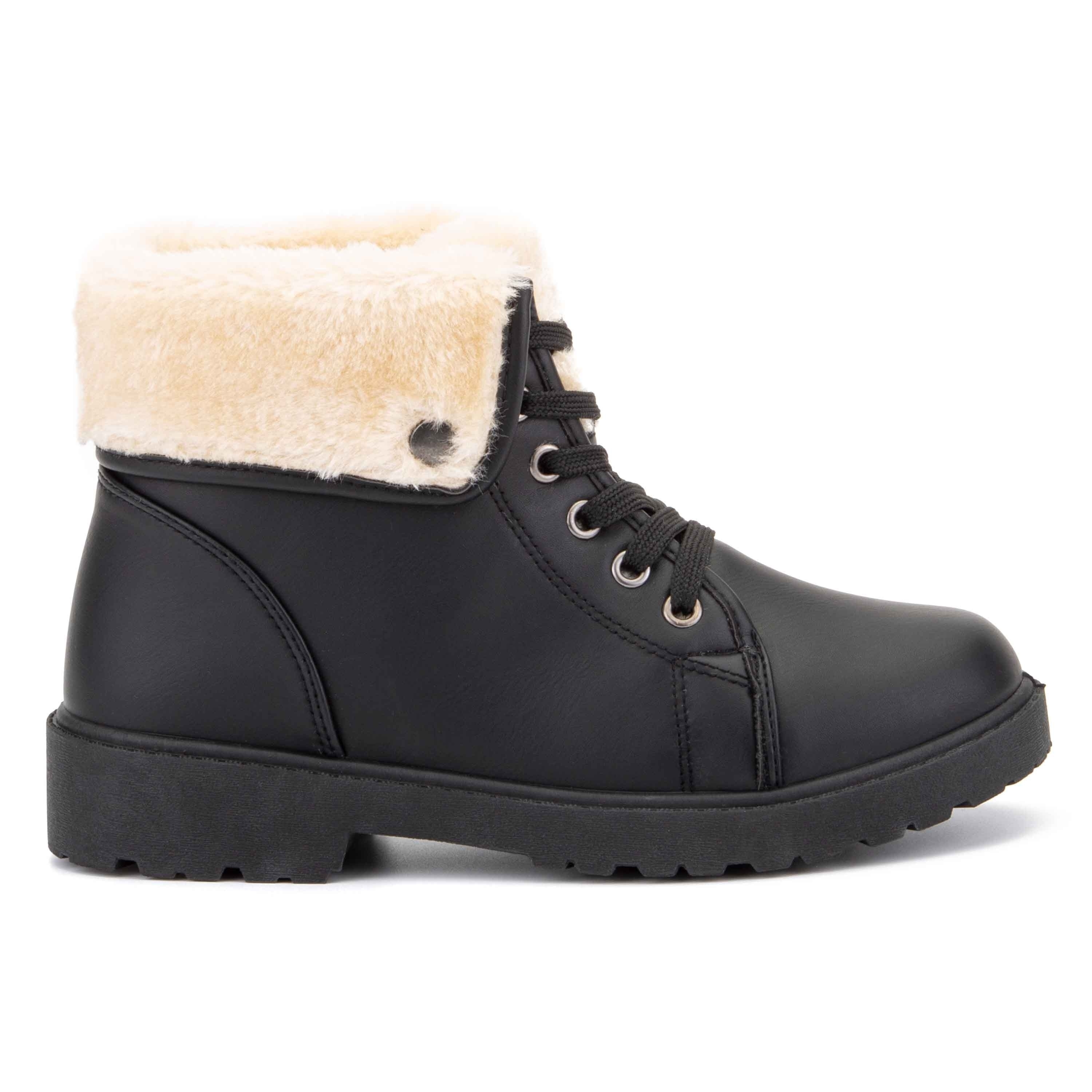 work boots with fur