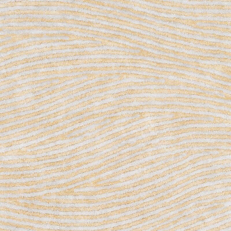 Bristow Handmade Modern Waves Viscose Area Rug