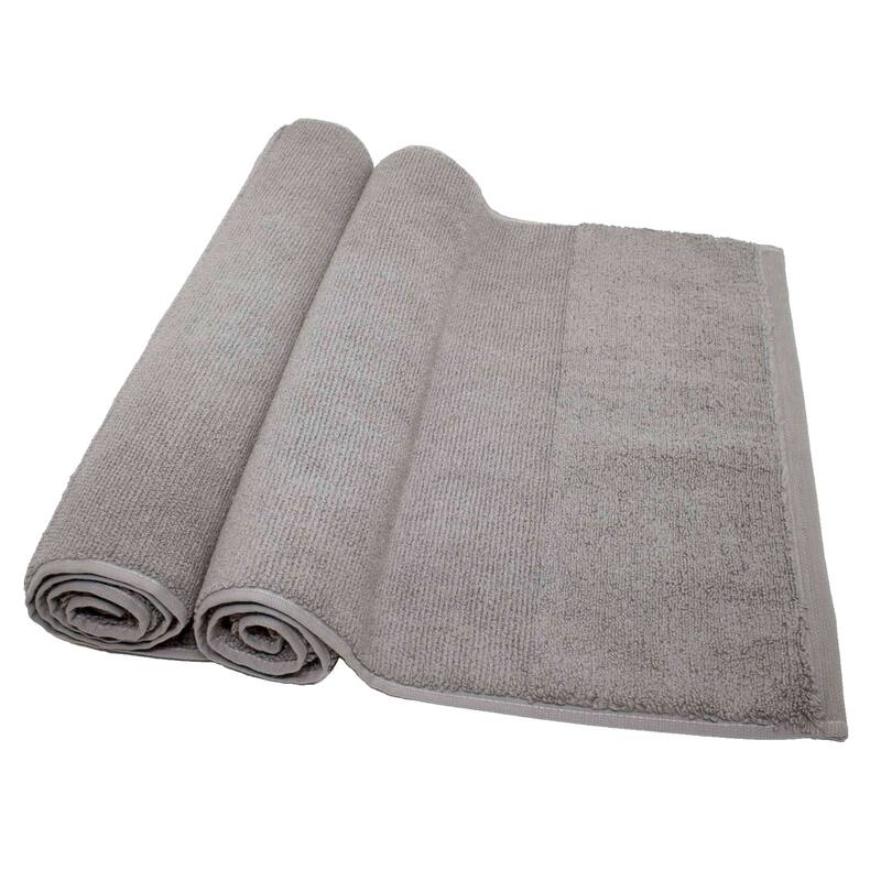Porch & Den Meacham Turkish Cotton Bathmat Towel (Pack of 2) - Elephant