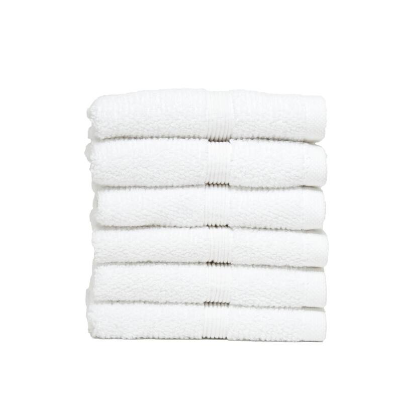 Porch & Den Meacham Turkish Cotton Washcloths Towel (Pack of 6)