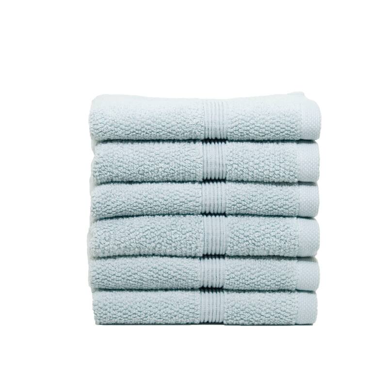 Porch & Den Meacham Turkish Cotton Washcloths Towel (Pack of 6)