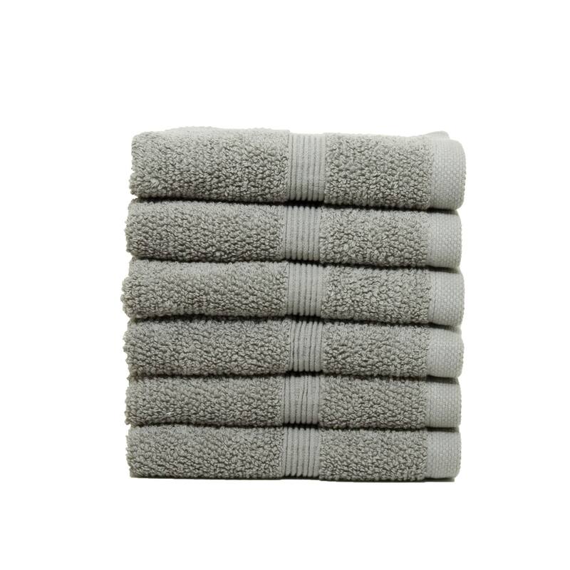 Porch & Den Meacham Turkish Cotton Washcloths Towel (Pack of 6)