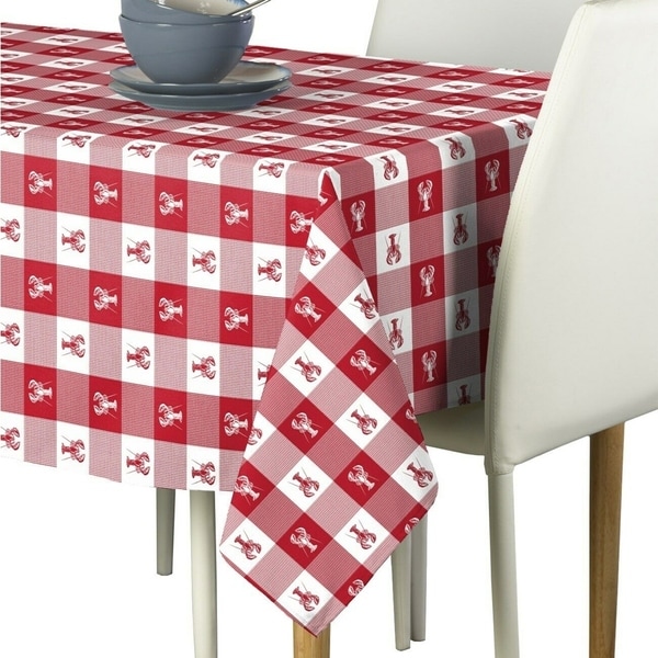 Polyester Lobster Bisque Signature Tablecloth 60" x 120"