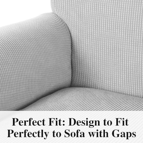 Shop Enova Home High Stretch Loveseat Cover 1 Piece Couch Covers