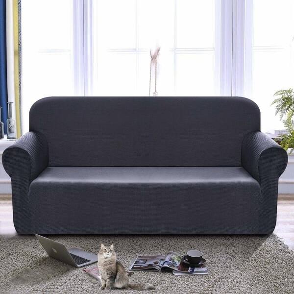 Shop Enova Home High Stretch Loveseat Cover 1 Piece Couch Covers