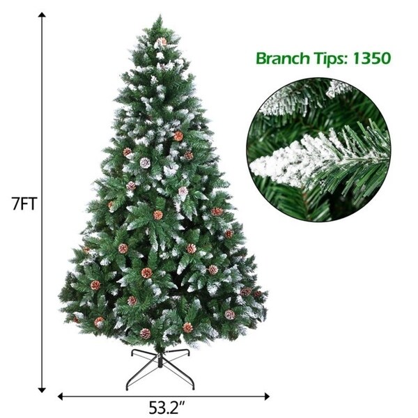 artificial christmas trees 6 feet
