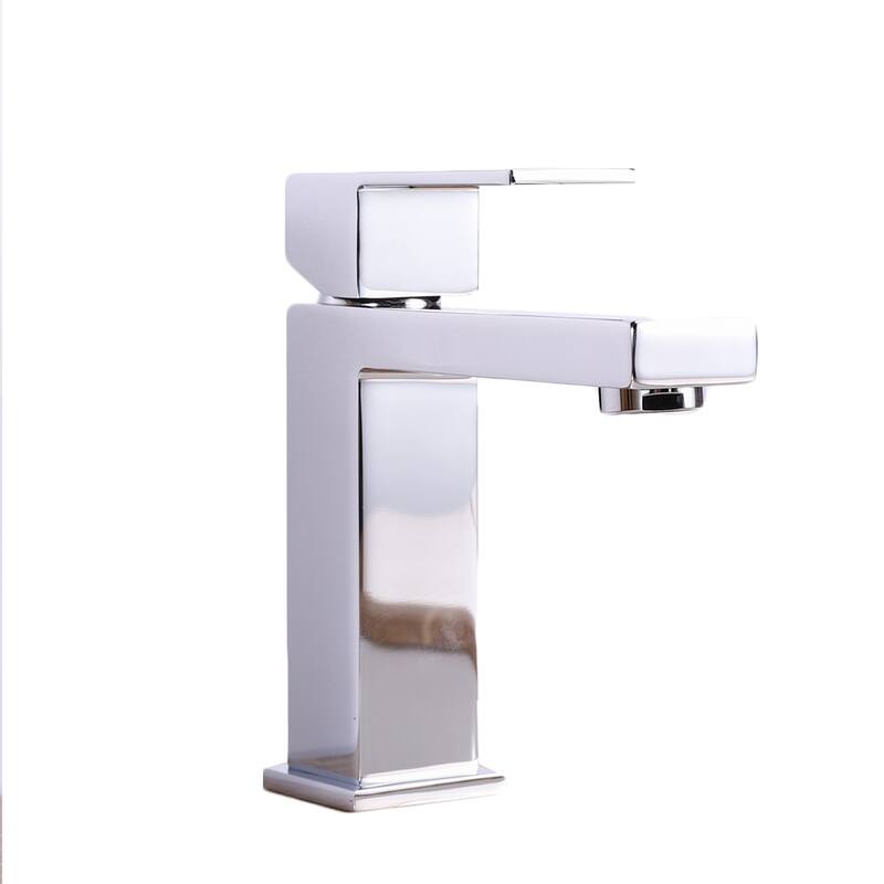 Eviva Ella Single Handle Chrome Bathroom Sink Faucet
