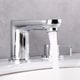 preview thumbnail 5 of 3, Eviva Curvy 2 Handles (3 Holes) Chrome Bathroom Sink Faucet
