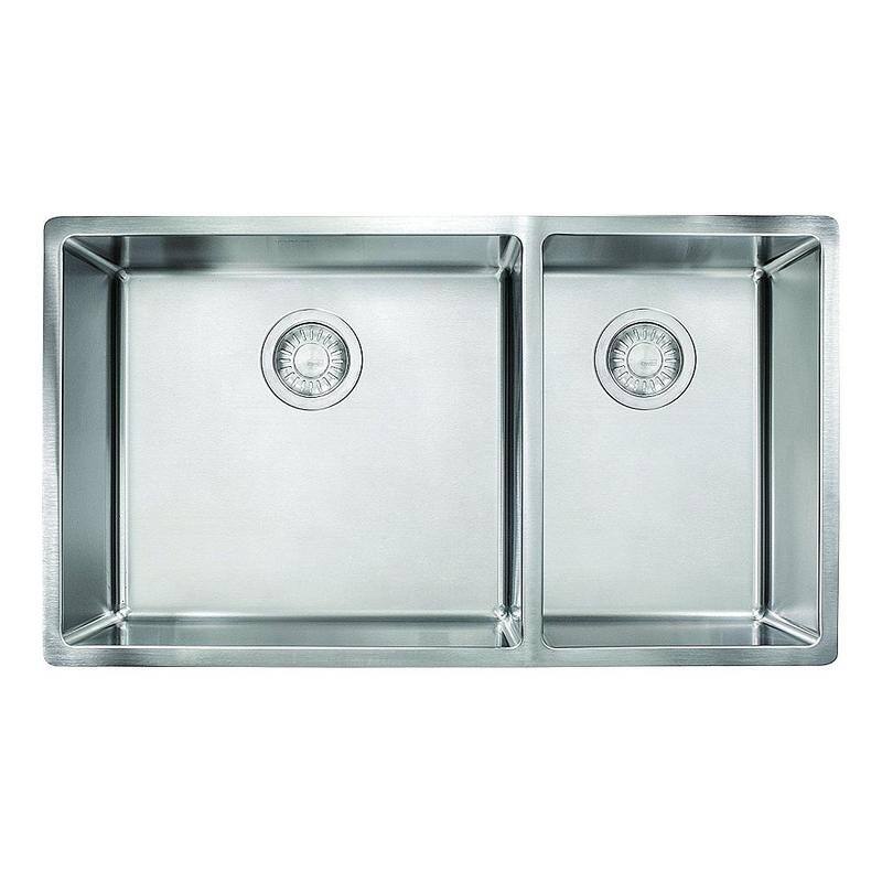 Franke Cube 31-1/2-In Single Basin Undermount 18 Gauge Kitchen Sink - 17.75 x 31.56