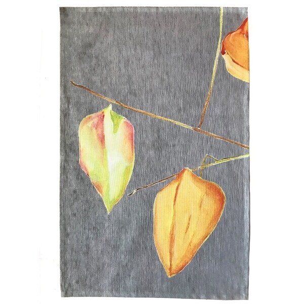 Handmade Lanterns on Grey Tea Towel (United Kingdom)