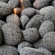 Round Lava Rock - Fireproof and Heatproof Volcanic Lava Rock, Natural ...