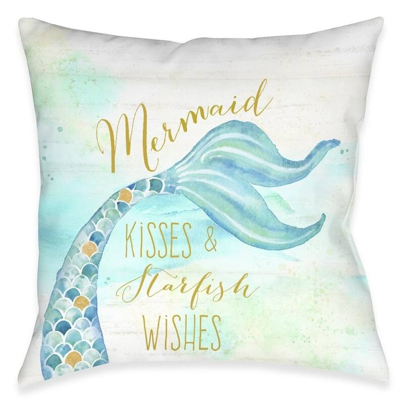 Mermaid Kisses Indoor Pillow