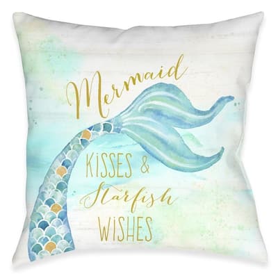 Mermaid Kisses Indoor Pillow