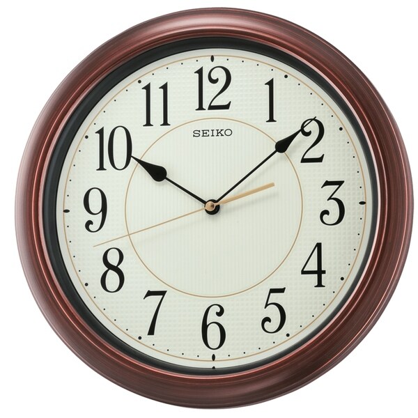 SEIKO 掛時計 ブラウン 約30cm Seiko 13