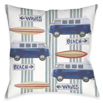 Beach Time Indoor Pillow