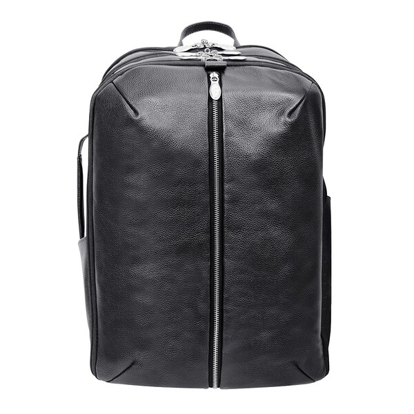 leather backpacks with laptop compartment