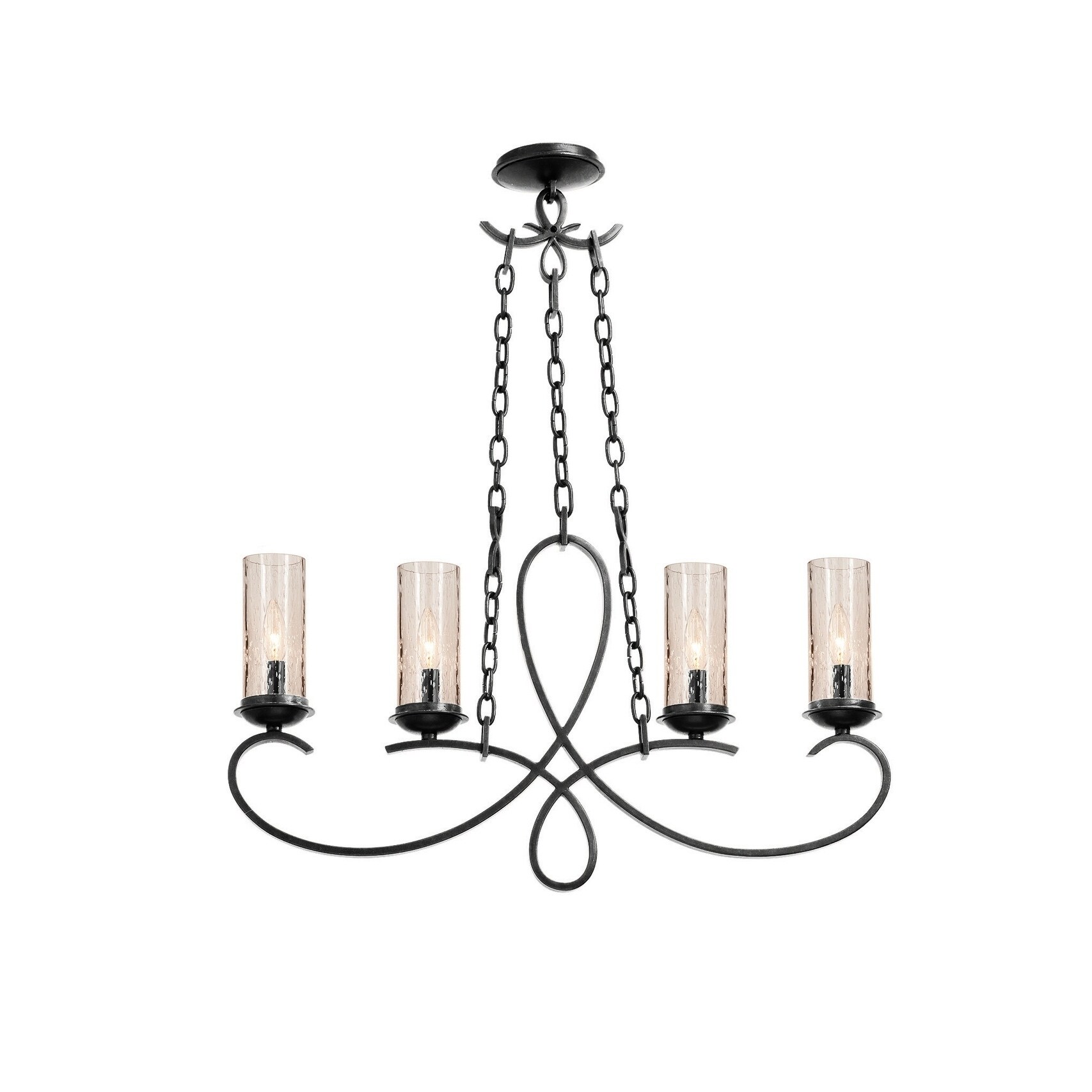Grayson 4 Light Island - Chandeliers For Bedrooms by Overstock.com